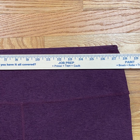Beyond Yoga Spacedye Leggings Womens 3X Purple High Waisted Crop Athleisure - Picture 9 of 9